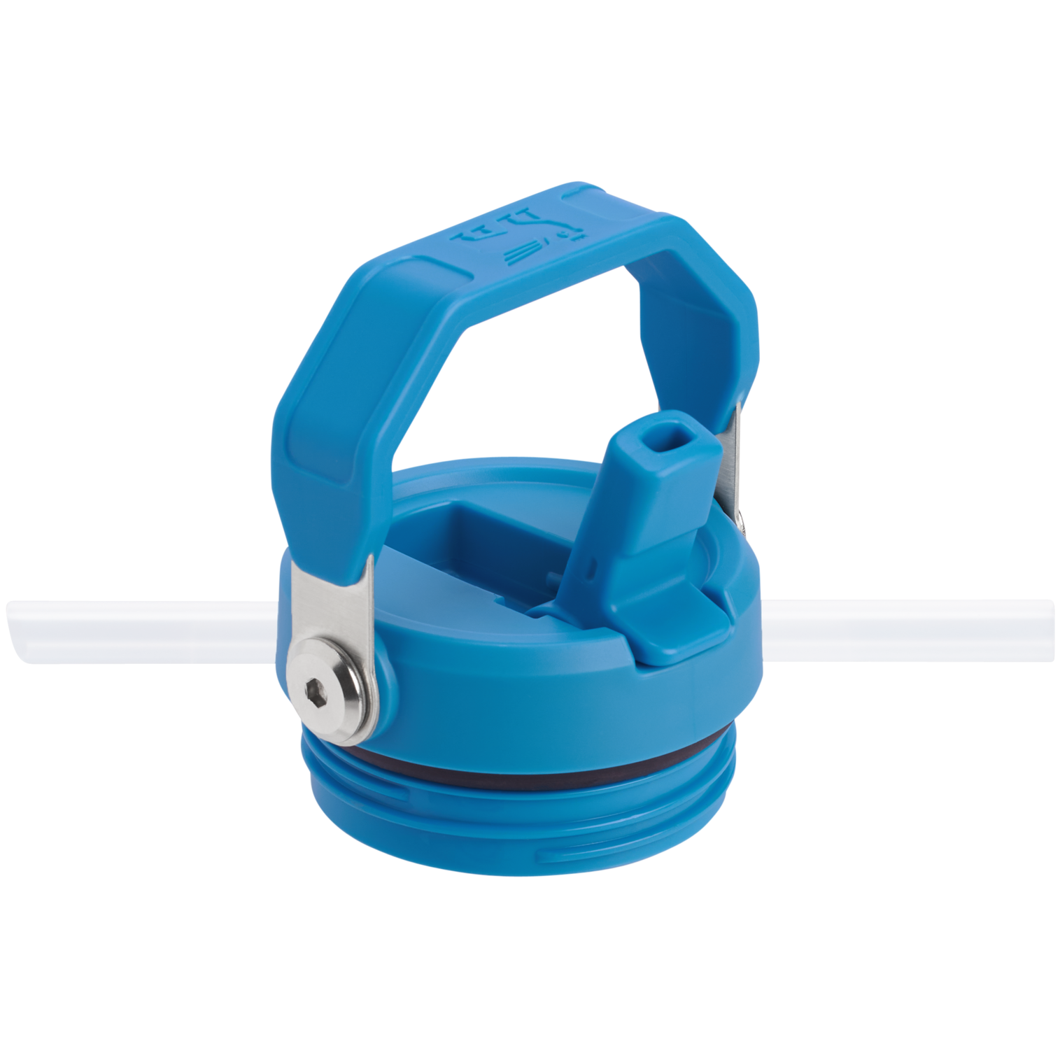 Stanley IceFlow Aerolight stainless steel water bottle in Azure with Flip Straw