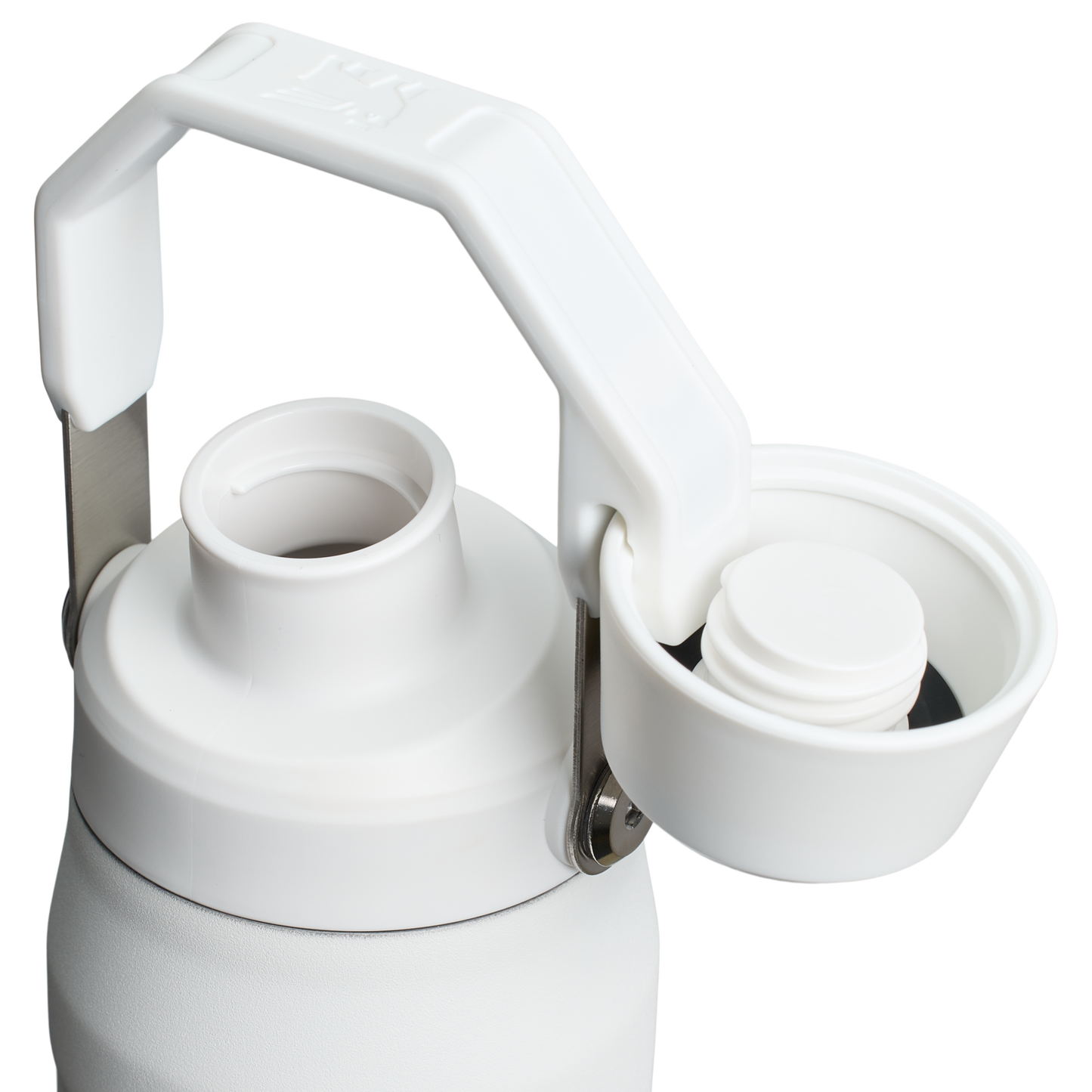 Stanley 24 OZ IceFlow Aerolight Stainless SteelWater Bottle In Frost White