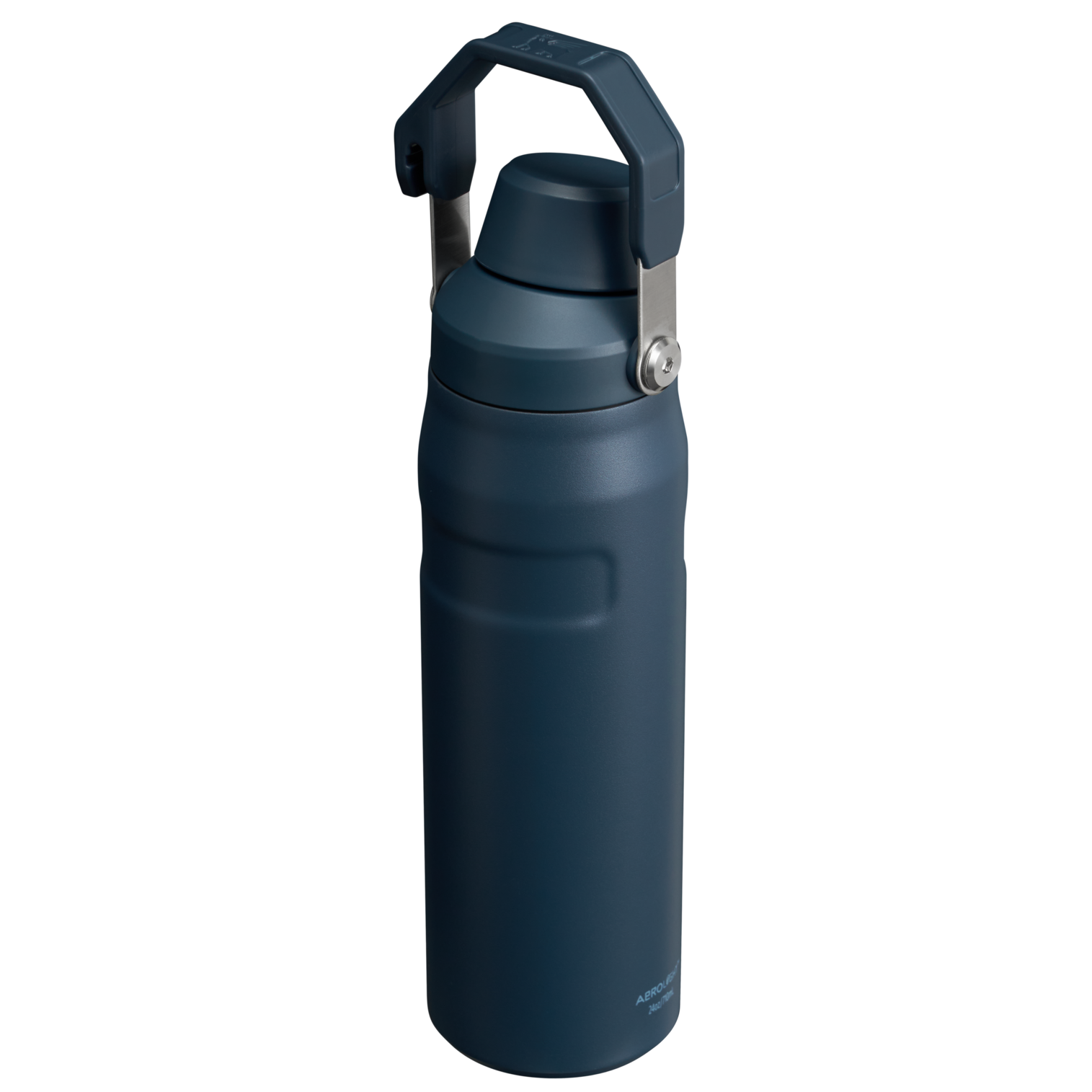 Stanley IceFlow Water Bottle with Fast Flow Lid 24 OZ In Navy Blue