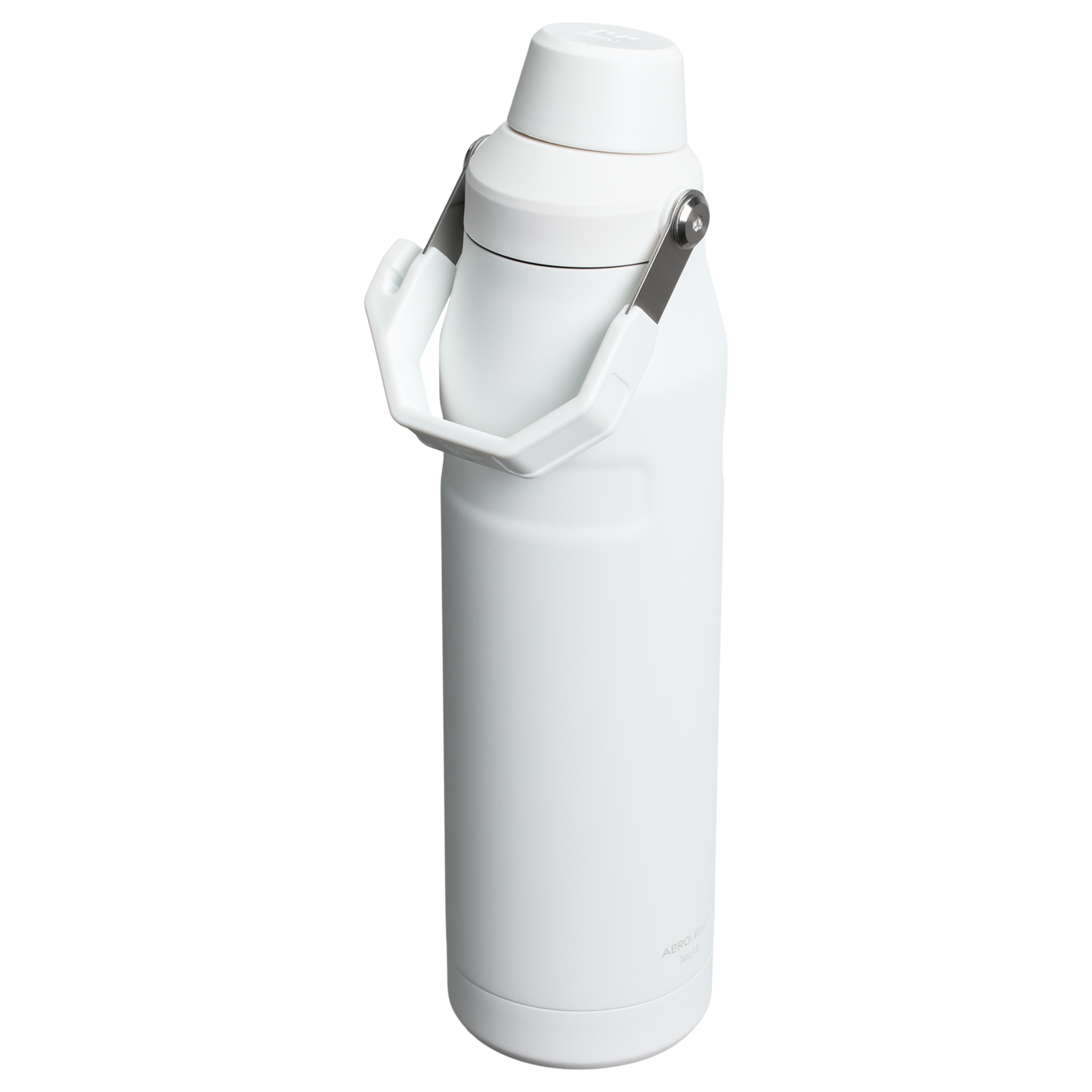 Stanley 36 OZ IceFlow Aerolight Stainless SteelWater Bottle In Frost White