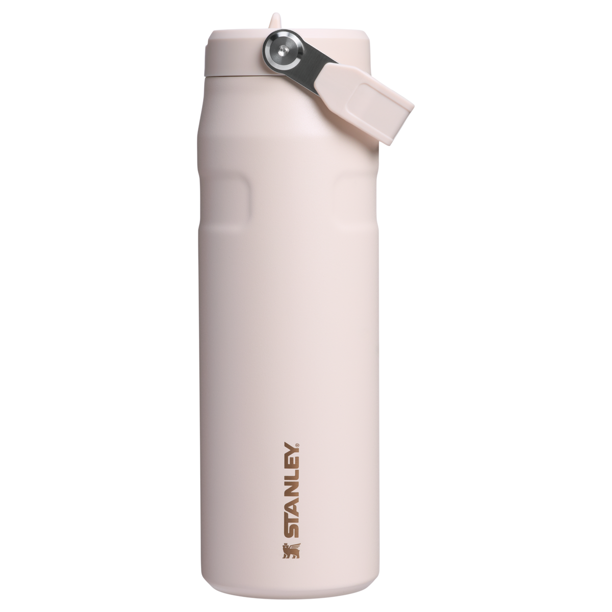 Stanley IceFlow Aerolight Water Bottle With Flip Straw 24O in Gilded Sugar Pink