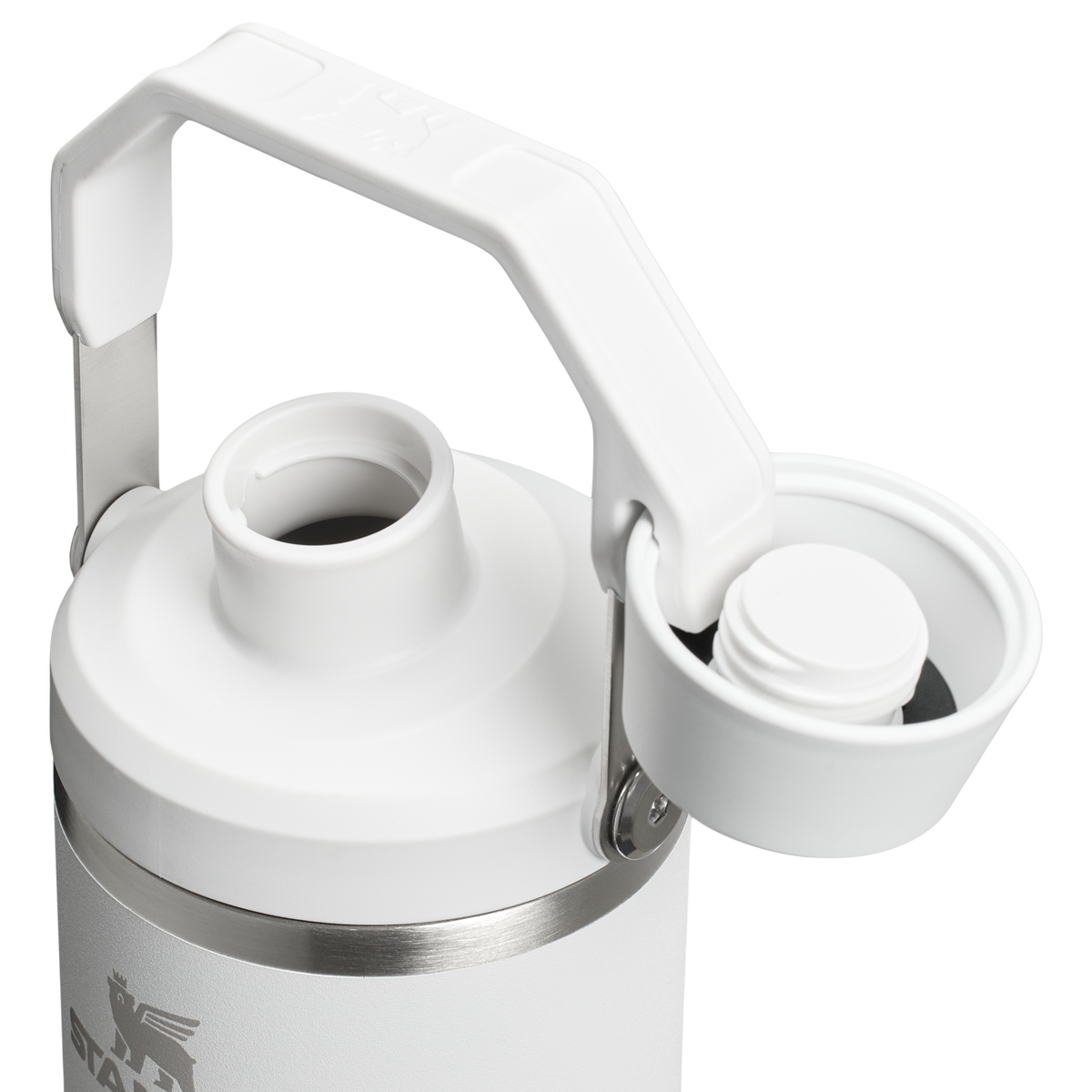 Stanley 20 OZ IceFlow Flip Fast Flow Water Jug In Frost White