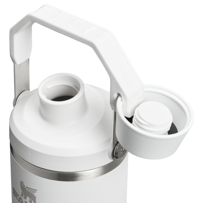 Stanley 20 OZ IceFlow Flip Fast Flow Water Jug In Frost White