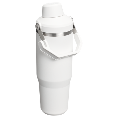 Stanley 30 OZ IceFlow Fast Flow Tumbler In Frost White