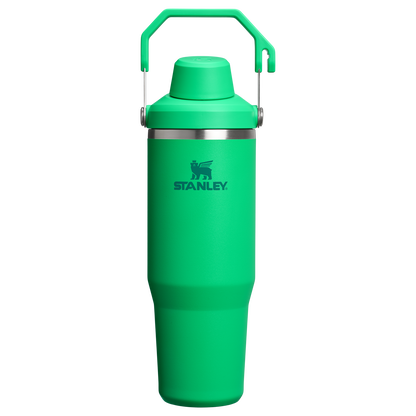 Stanley 30 OZ IceFlow Fast Flow Tumbler In Meadow Green
