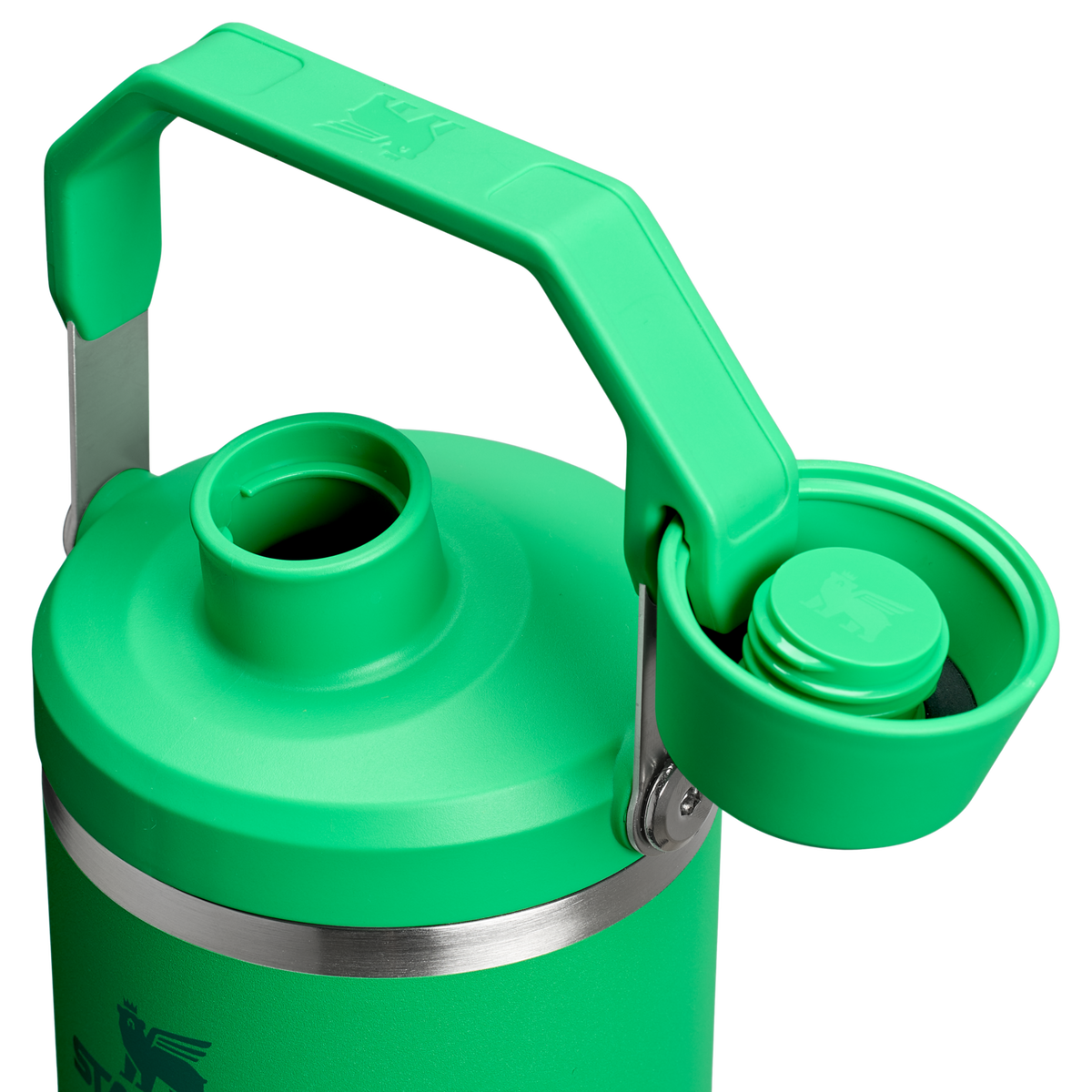 Stanley 40 OZ Ice Flow Fast Flow Insulated Tumbler In Meadow Green