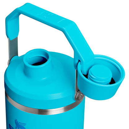 Stanley 40 OZ Ice Flow Fast Flow Insulated Tumbler In Splash Blue