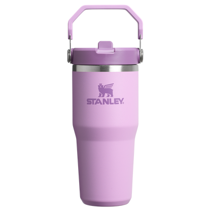 Stanley 14 OZ Ice Flow Flip Straw Insulated Tumbler In Lilac Purple