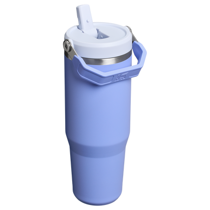 Stanley 30 oz IceFlow Flip Straw Water Bottle In Hydrangea Purple