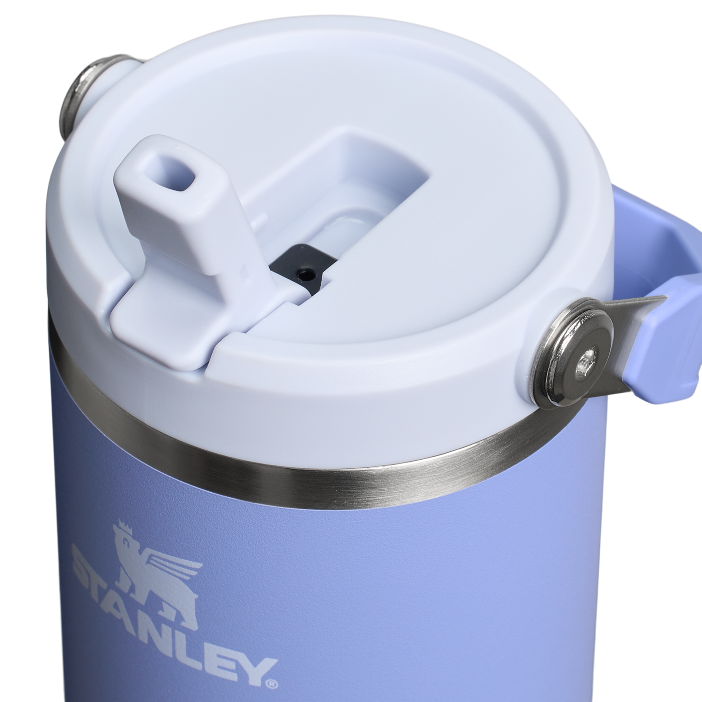 Stanley 30 oz IceFlow Flip Straw Water Bottle In Hydrangea Purple