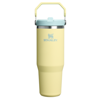 Stanley 30 OZ IceFlow Flip Straw Tumbler In Pomelo Yellow