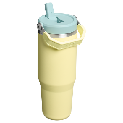 Stanley 30 OZ IceFlow Flip Straw Tumbler In Pomelo Yellow