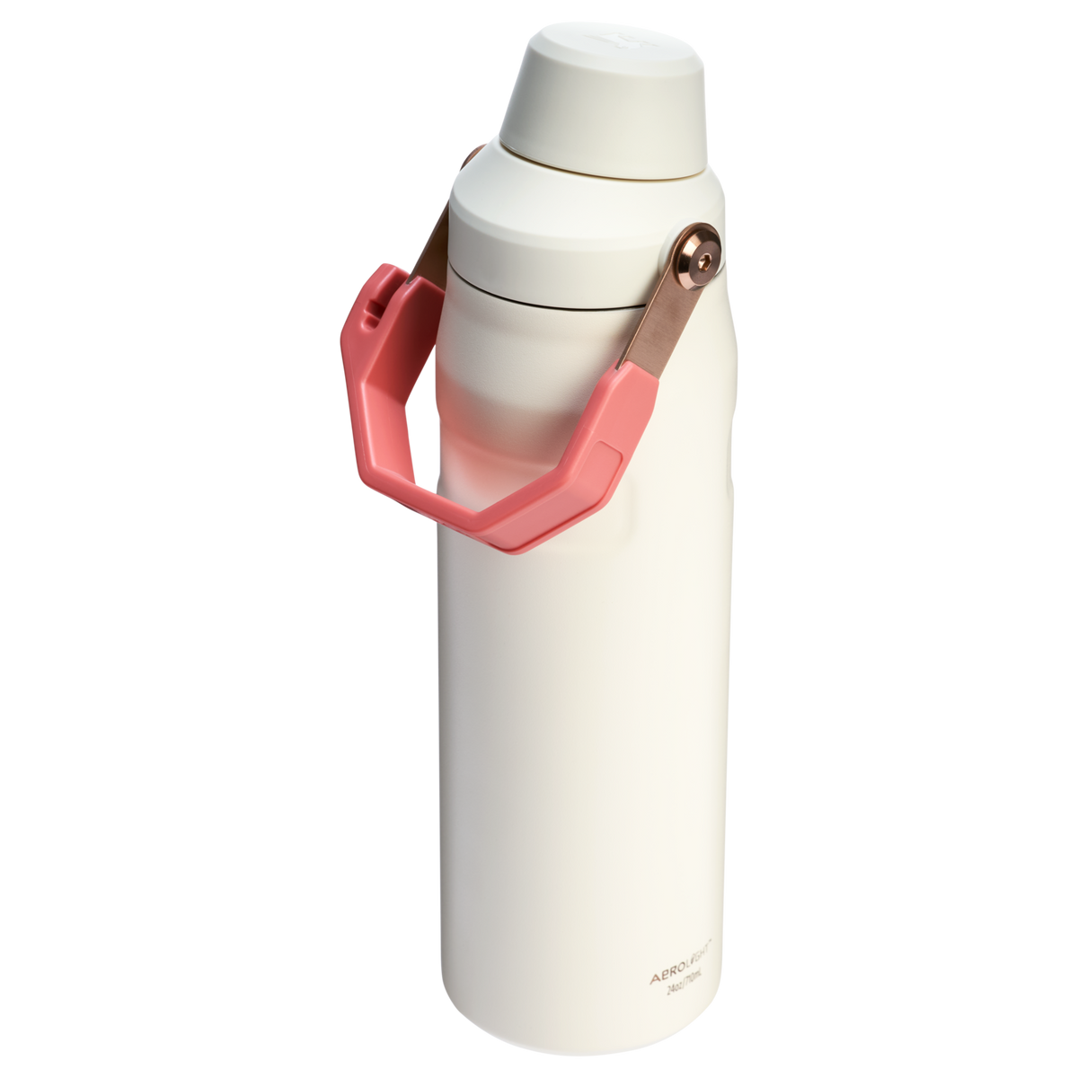 Stanley 24 OZ IceFlow Aerolight Water Bottle Fast Flow In Cream Rose Gold