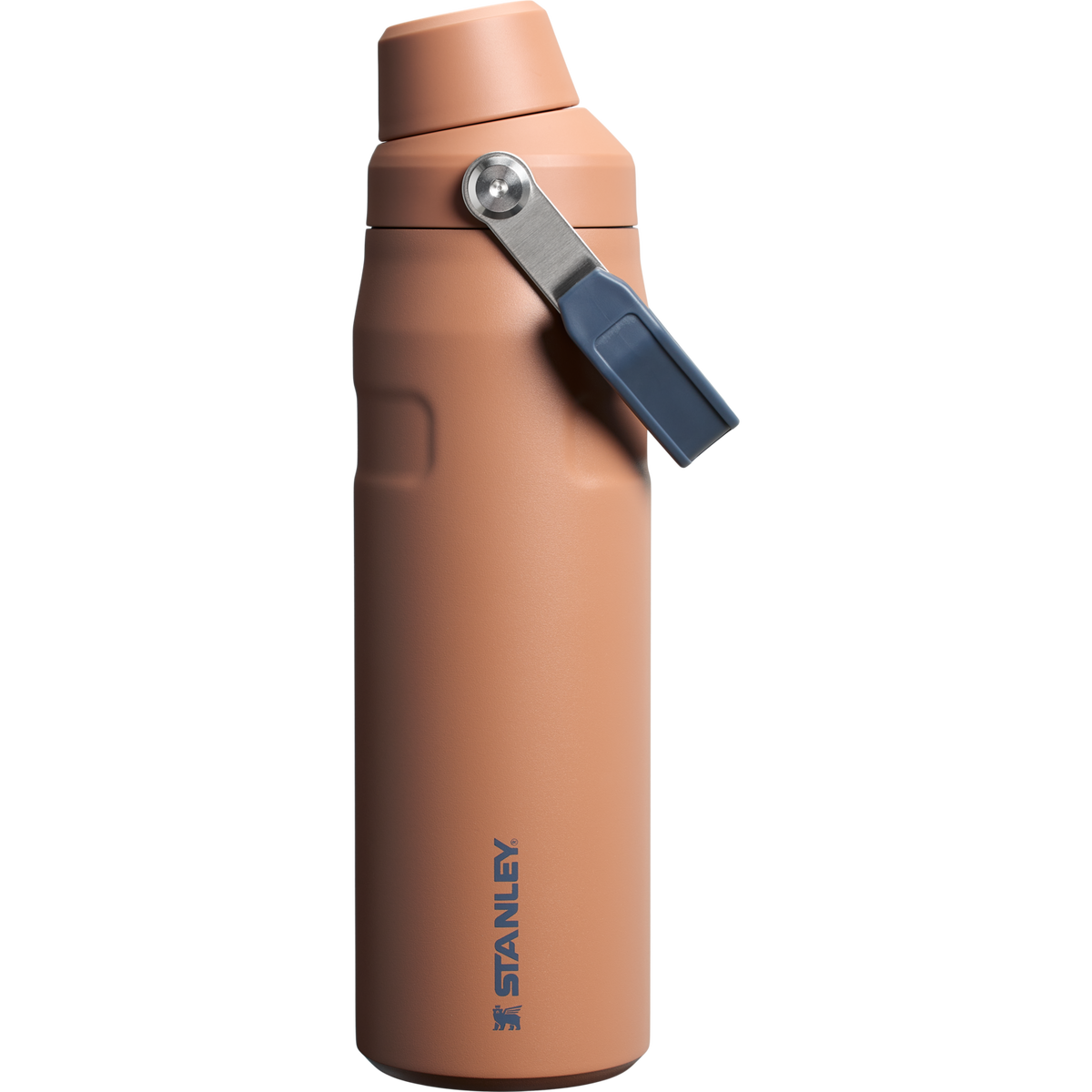 Stanley 16 OZ IceFlow Aerolight Water Bottle With Flip Straw In Toast Tan