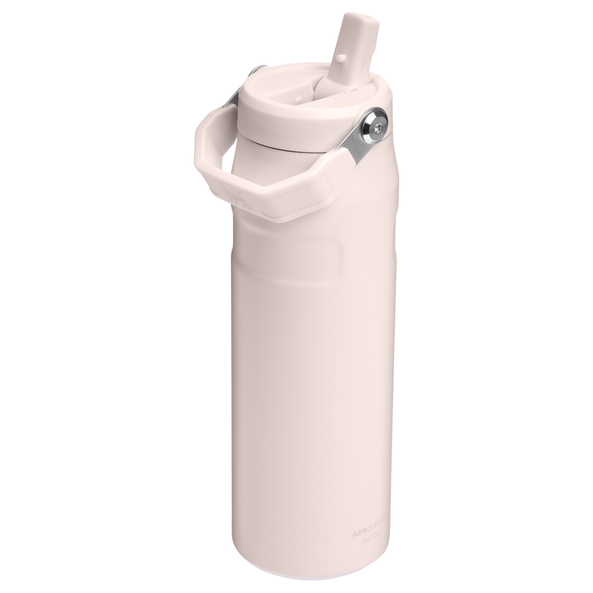 Stanley 24 OZ IceFlow Aerolight Water Bottle Flip Straw In Rose Quartz Pink