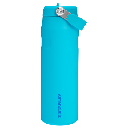 Stanley 24 oz IceFlow Aerolight Water Bottle WIth A Flip Straw In Splash Blue