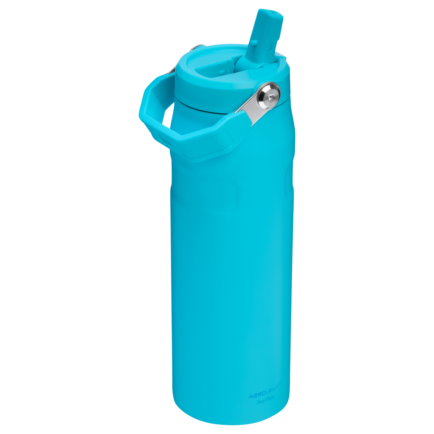 Stanley 24 oz IceFlow Aerolight Water Bottle WIth A Flip Straw In Splash Blue