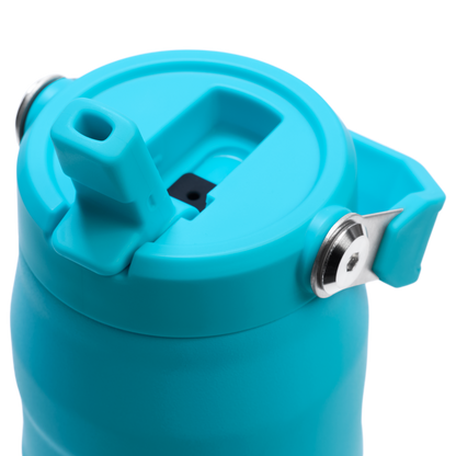 Stanley 24 oz IceFlow Aerolight Water Bottle WIth A Flip Straw In Splash Blue