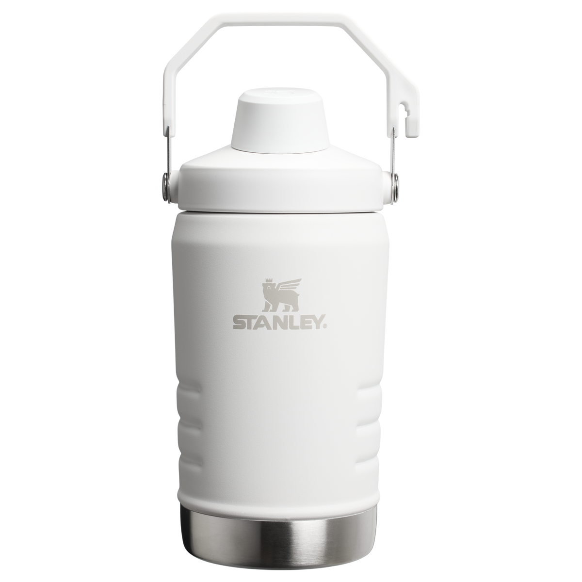 Stanley 40 OZ IceFlow Fast Flow Water Jug In Frost White