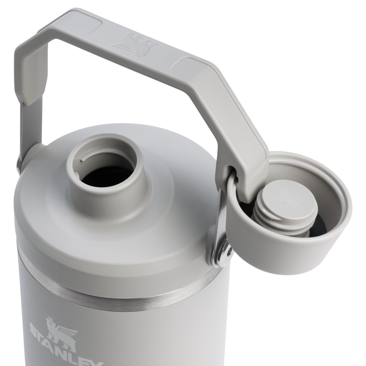 Stanley 40 OZ Ice Flow Fast Flow Insulated Tumbler In Ash Grey