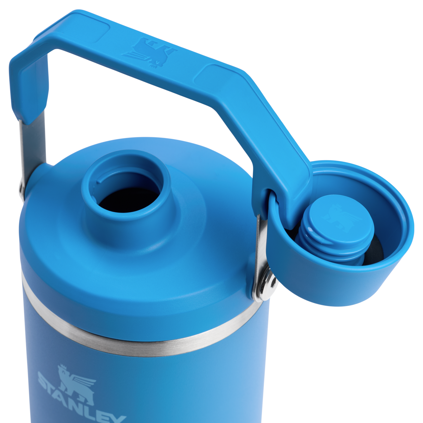 Stanley 40 OZ Ice Flow Fast Flow Insulated Tumbler In Azure Blue