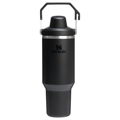 Stanley 40 OZ Ice Flow Fast Flow Insulated Tumbler In Black