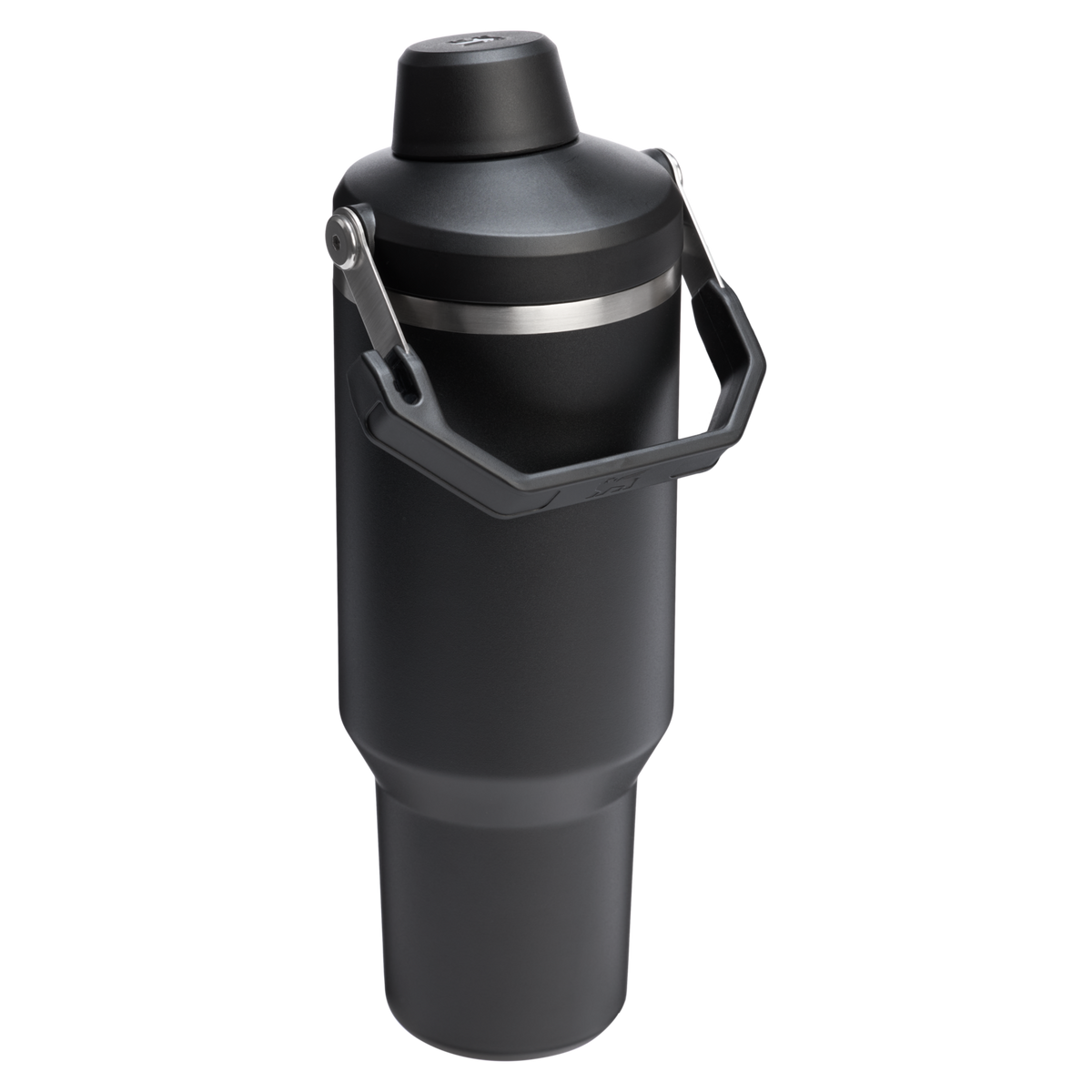 Stanley 40 OZ Ice Flow Fast Flow Insulated Tumbler In Black