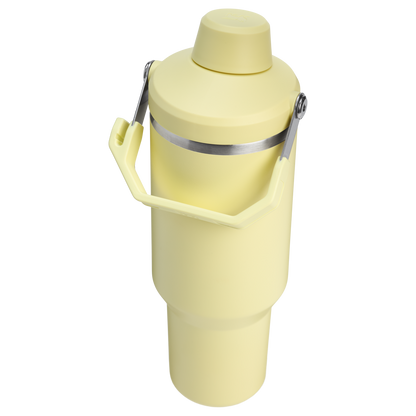 Stanley 40 OZ Ice Flow Fast Flow Insulated Tumbler In Pomelo Yellow