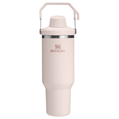 Stanley 40 OZ Ice Flow Fast Flow Insulated Tumbler In Rose Quartz Pink