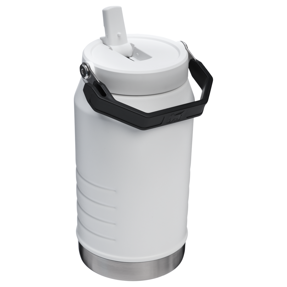 Stanley 64 OZ IceFlow Flip Straw Water Jug In Chalk White
