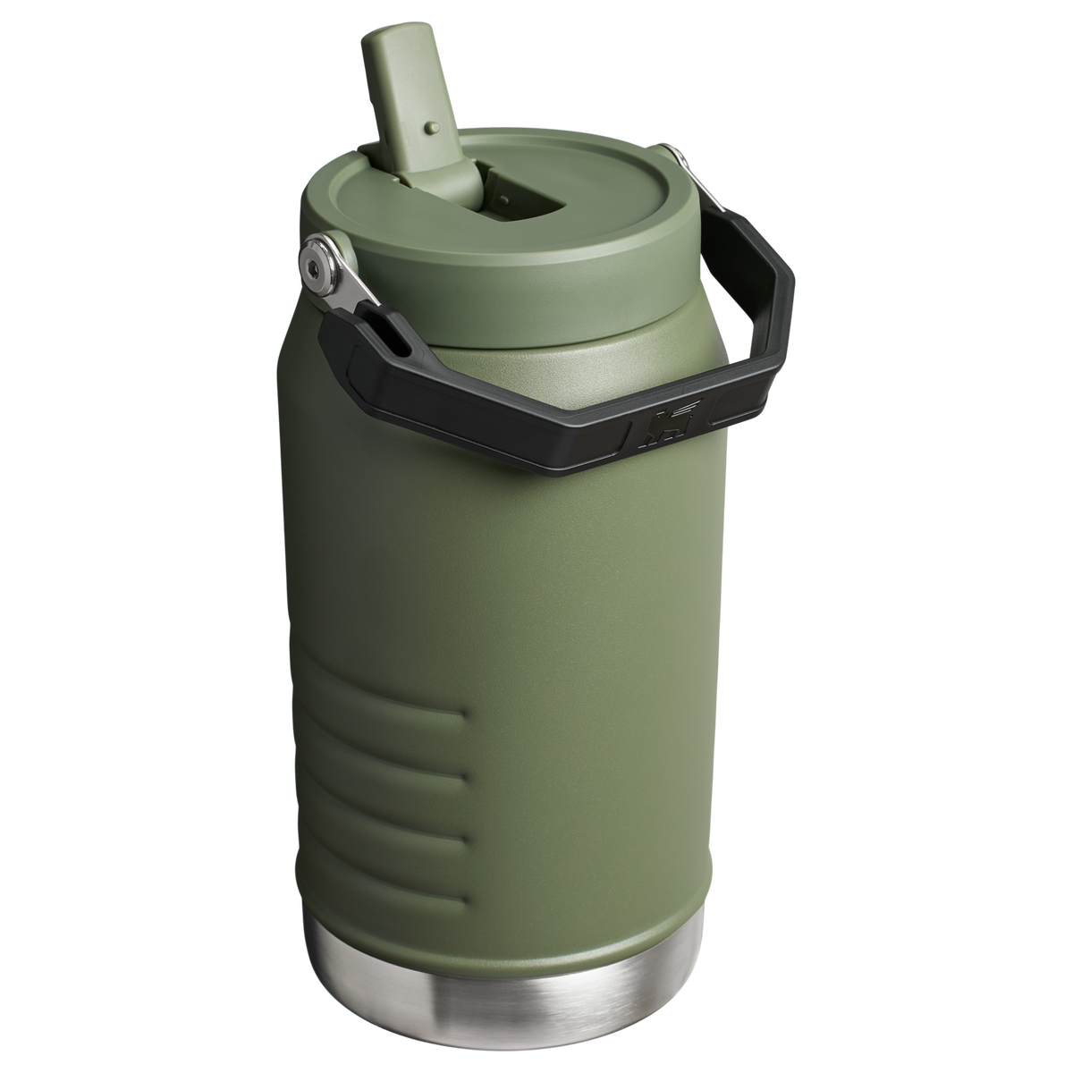 Stanley 64 OZ IceFlow Flip Straw Water Jug In Dried Pine Green