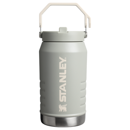 Stanley 64 OZ IceFlow Flip Straw Water Jug In Sage Grey