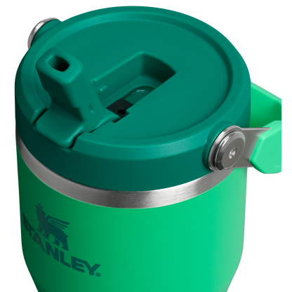 Stanley 20 OZ IceFlow Flip Straw Insulated Tumbler In Meadow Green