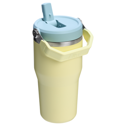 Stanley 20 OZ IceFlow Flip Straw Insulated Tumbler In Pomelo Yellow