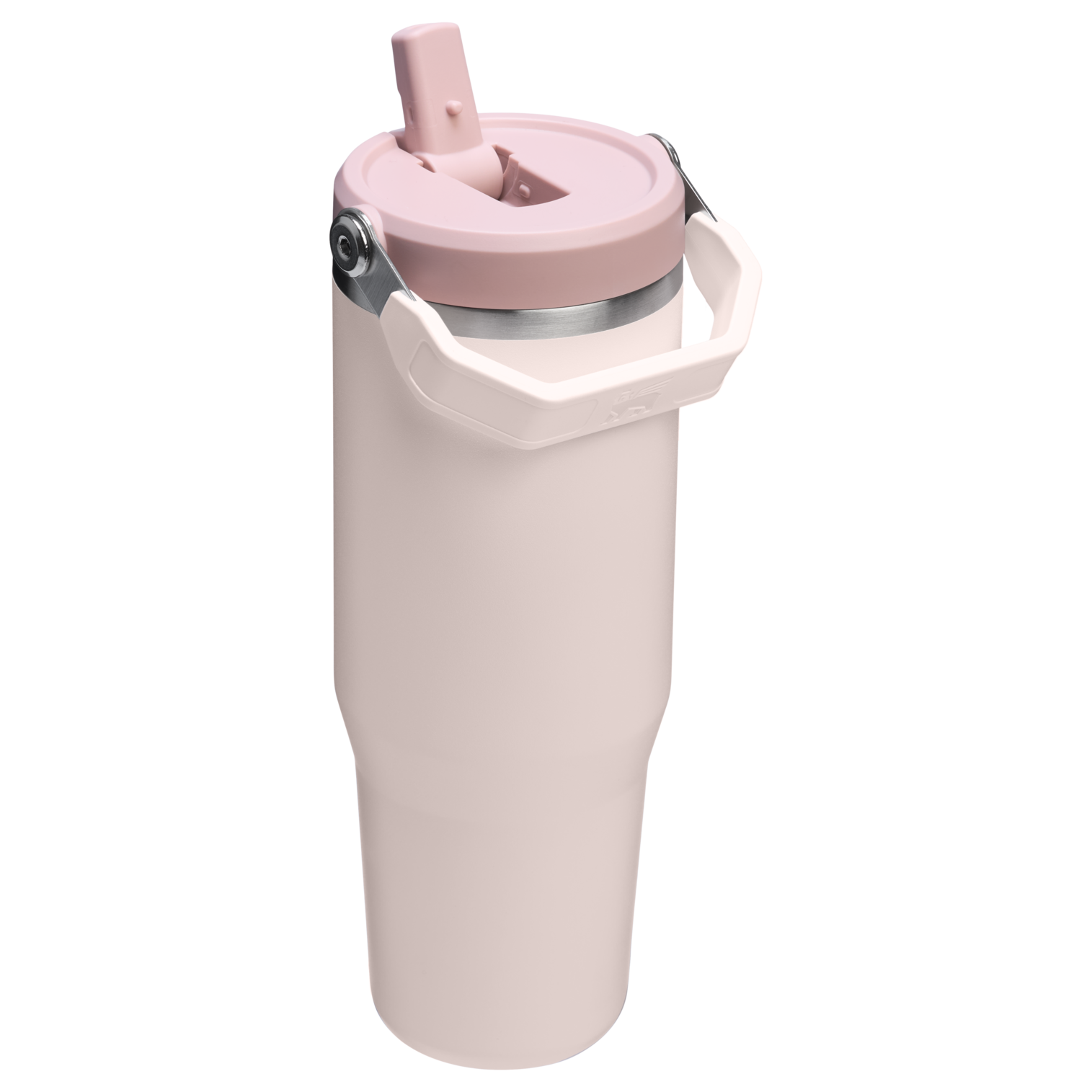 Stanley 30 OZ IceFlow Flip Straw Tumbler In Rose Quartz Pink