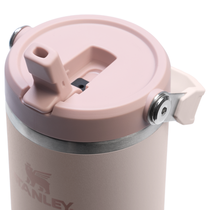 Stanley 30 OZ IceFlow Flip Straw Tumbler In Rose Quartz Pink