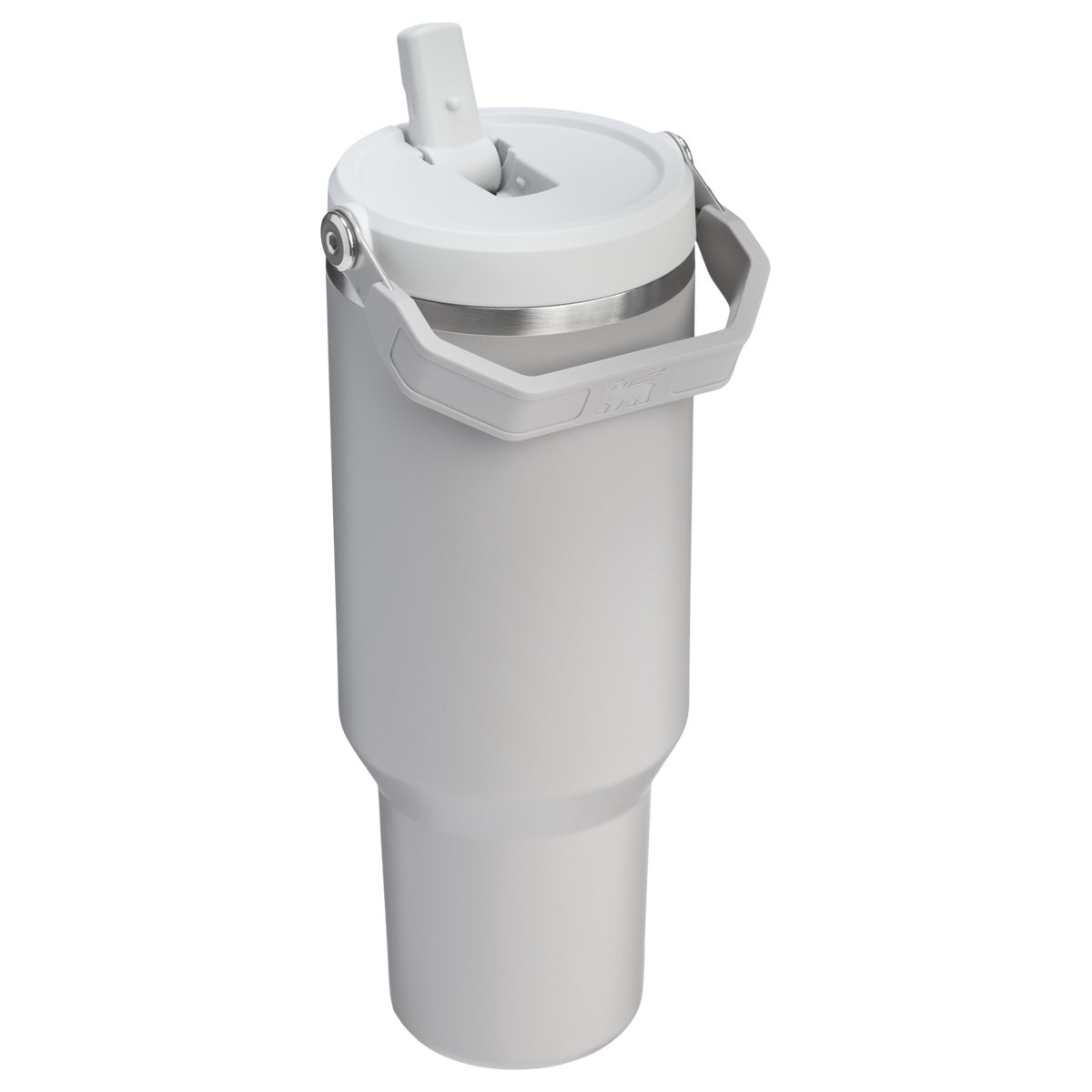 Stanley 40 OZ Ice Flow Flip Straw Insulated Tumbler In Ash Grey