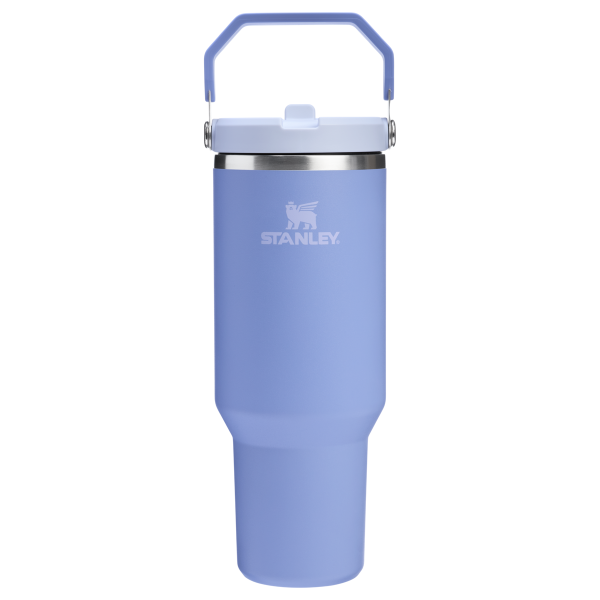 Stanley 40 OZ Ice Flow Flip Straw Insulated Tumbler In Hydrangea Purple