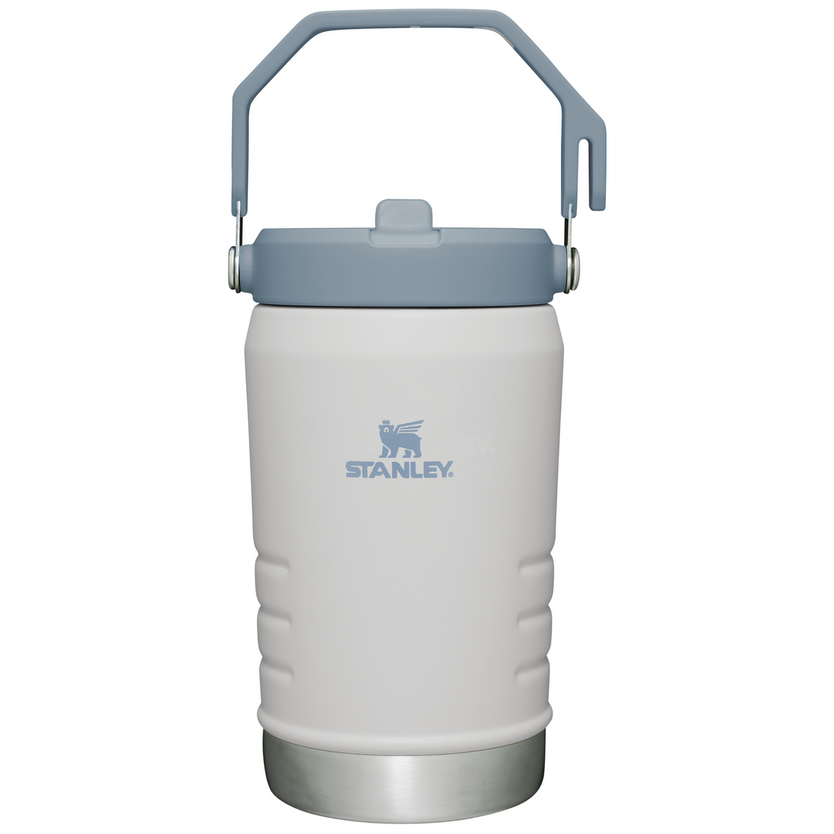 Stanley 40 OZ IceFlow Flip Straw Insulated Water Jug In Fog Grey