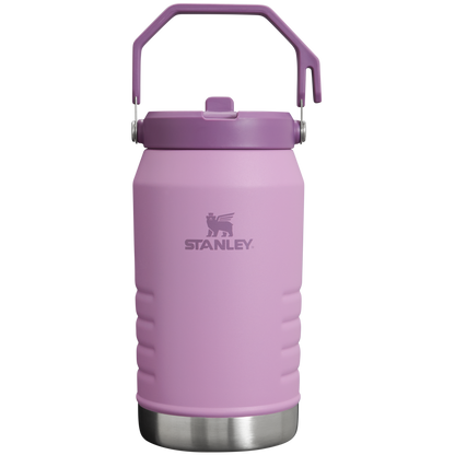 Stanley IceFlow 64 oz Stainless Steel Tumbler in Lilac with flip straw lid