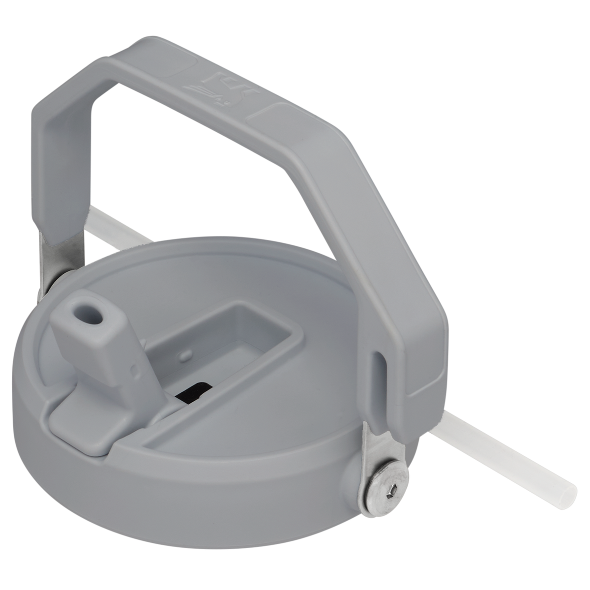 The Classic IceFlow Flip Straw Tumbler Lid In Polar White