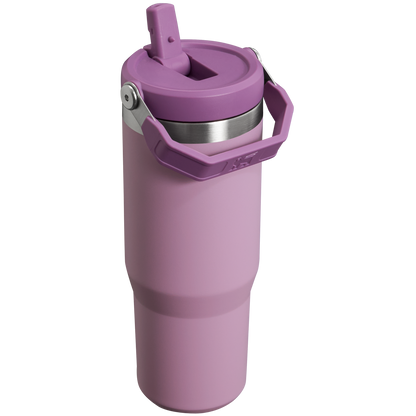 Stanley 30 OZ IceFlow Flip Straw Tumbler In Lilac Purple