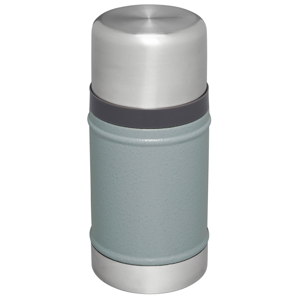 The Stanley Legendary Classic Insulated Food Jar 24OZ In Hammertone Silver