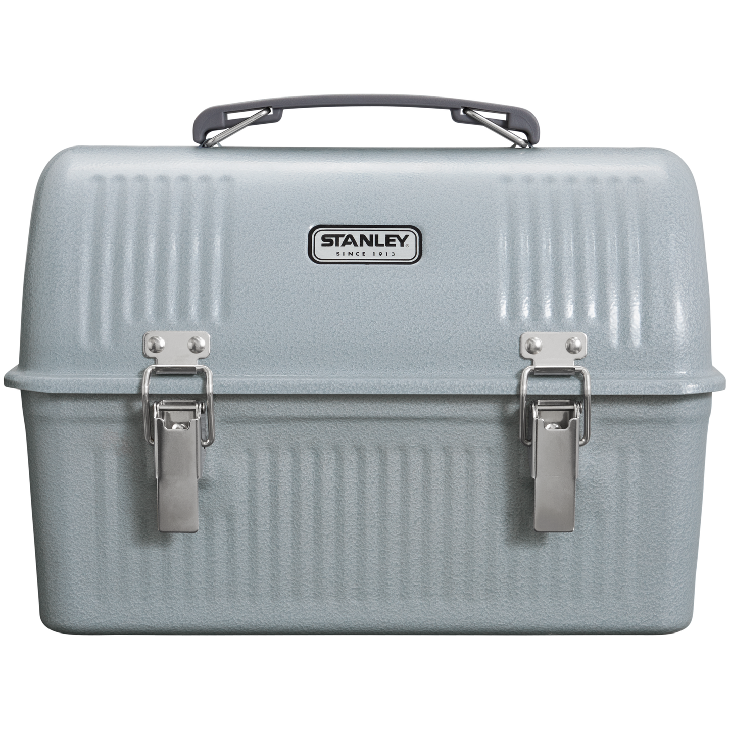 Stanley Legendary Classic Metal Lunch Box 10 QT In Hammertone Silver