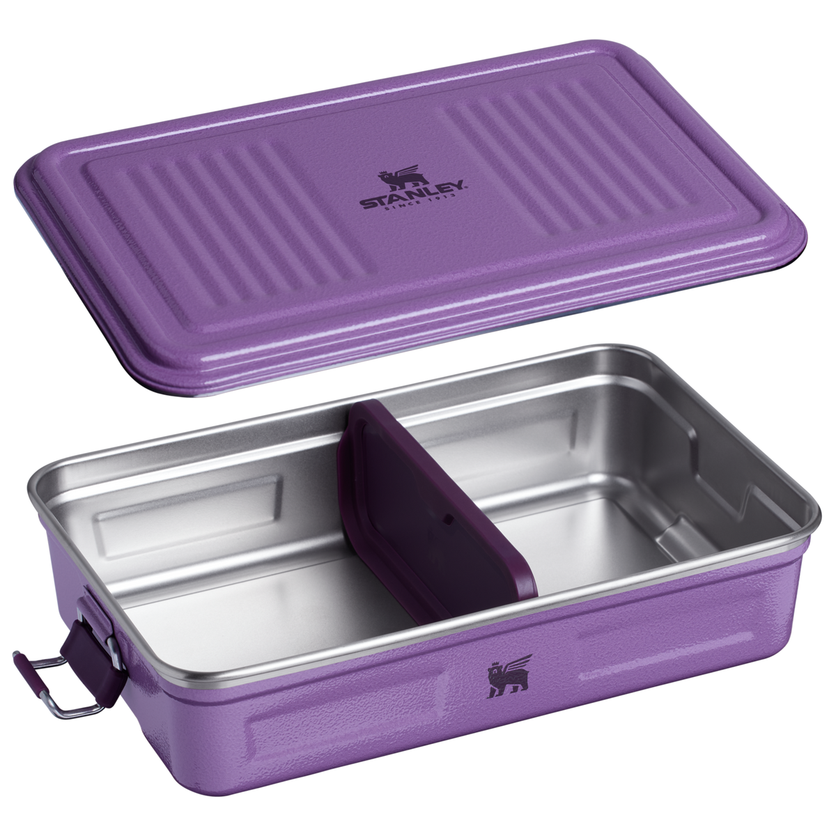 The Stanley Legendary Useful Box 2.1 QT In Hammertone Lilac Purple