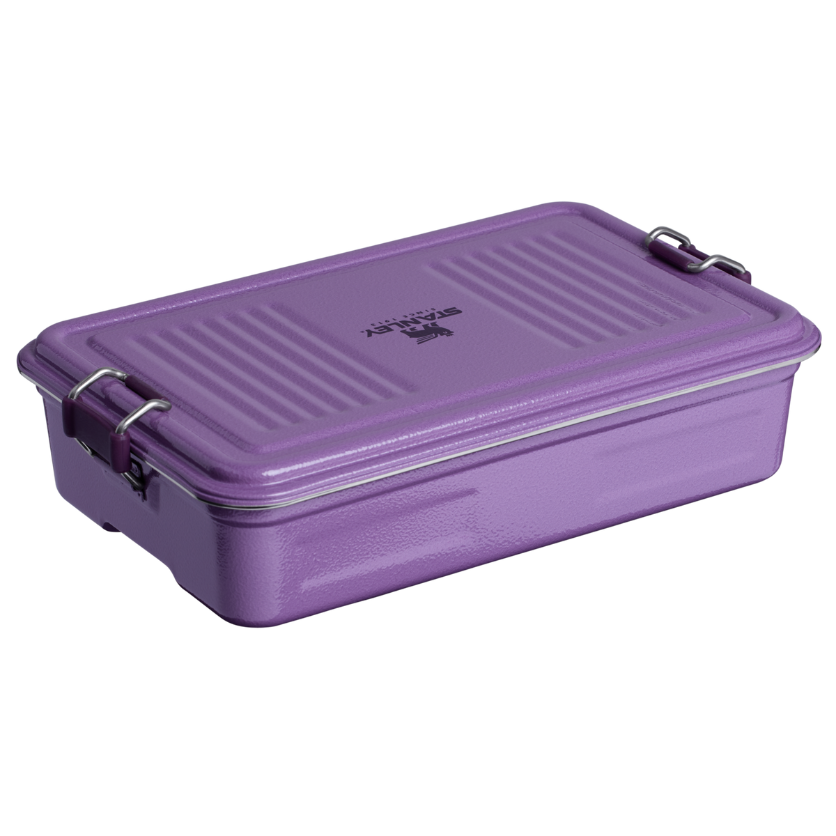 The Stanley Legendary Useful Box 2.1 QT In Hammertone Lilac Purple