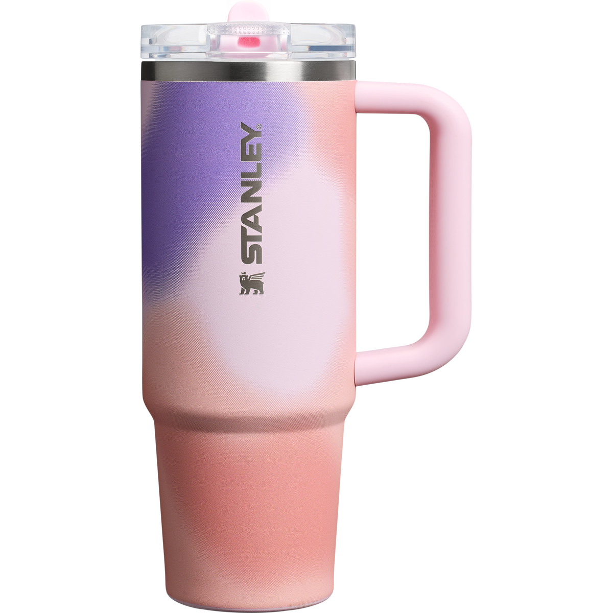 Stanley 30 OZ New Frequency ProTour Flip Straw Insulated Tumbler Cup In Rose Petal Motion