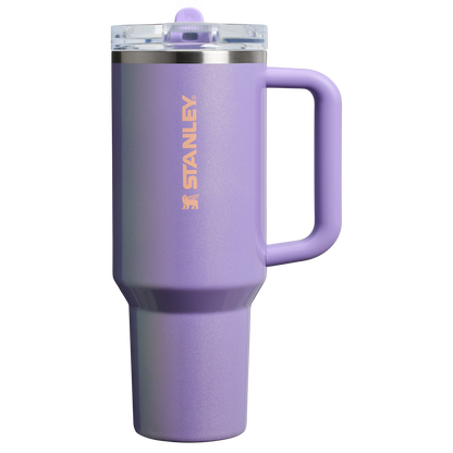Stanley 40 OZ New Frequency Quencher Insulated Tumbler Cup In Periwinkle Shimmer Purple
