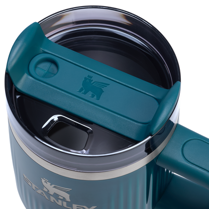 Stanley 20 OZ Quencher Fluted Insulate Tumbler In Marina Blue