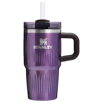 Stanley 20 OZ Quencher Fluted Insulate Tumbler In WIsteria Purple